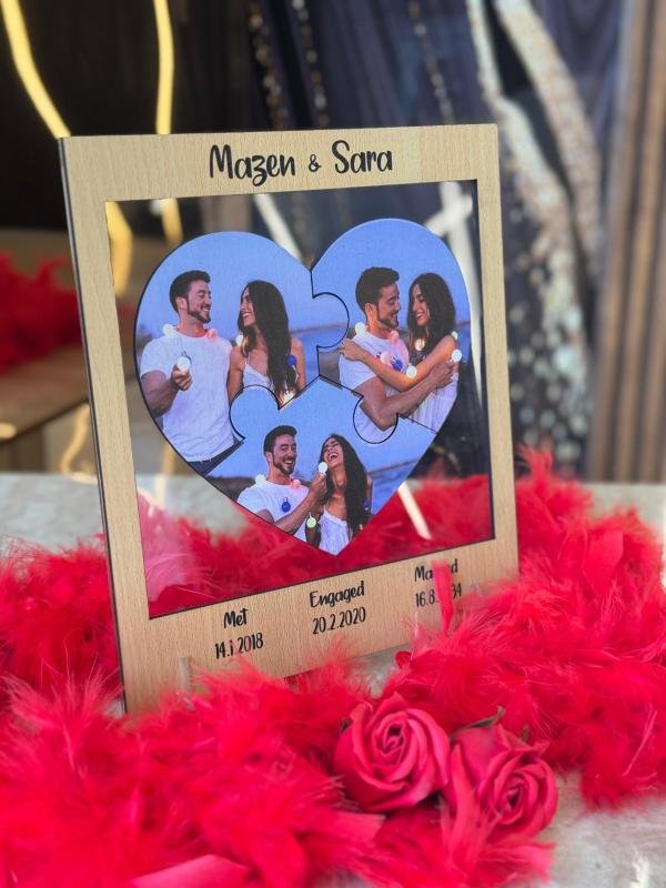 Plexi heart frame