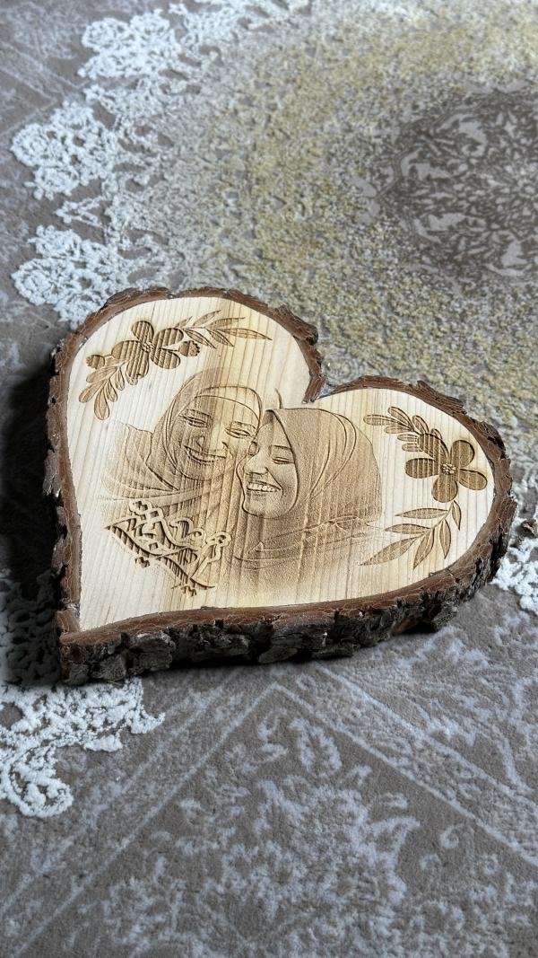 wood heart