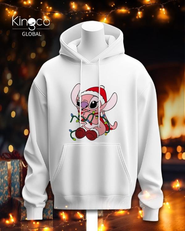 Christmas white hoodies