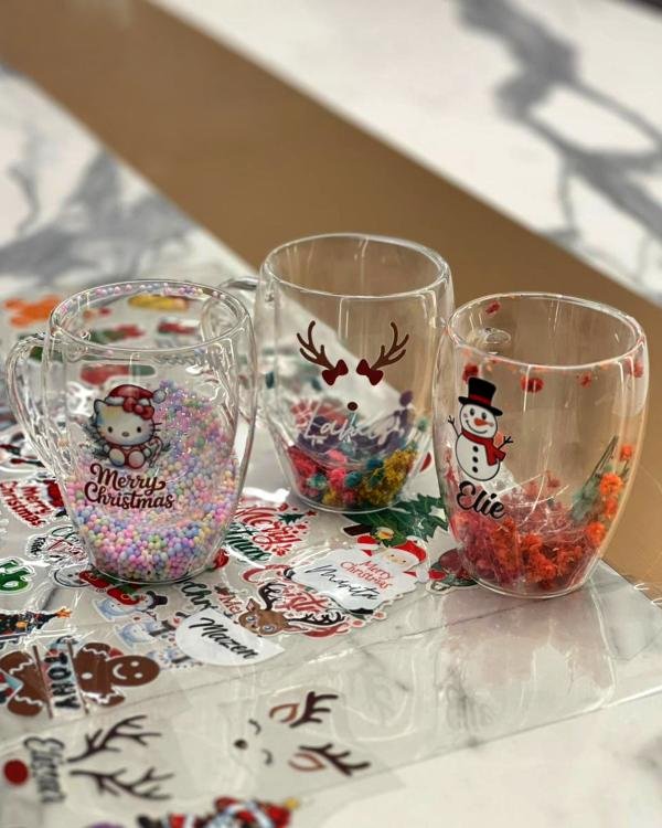  Christmas Transparent Mugs