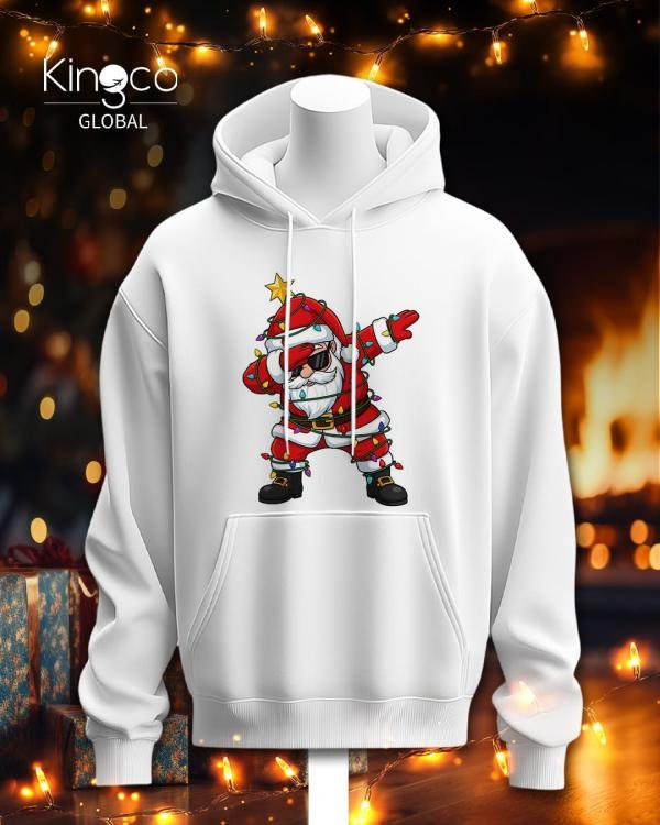 Christmas white hoodies