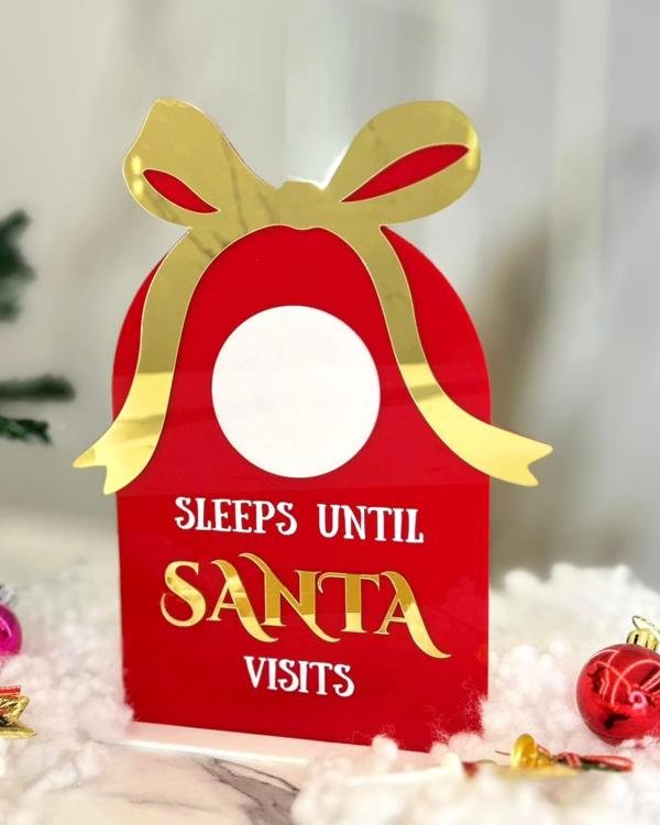 Santa's Visit plexi 