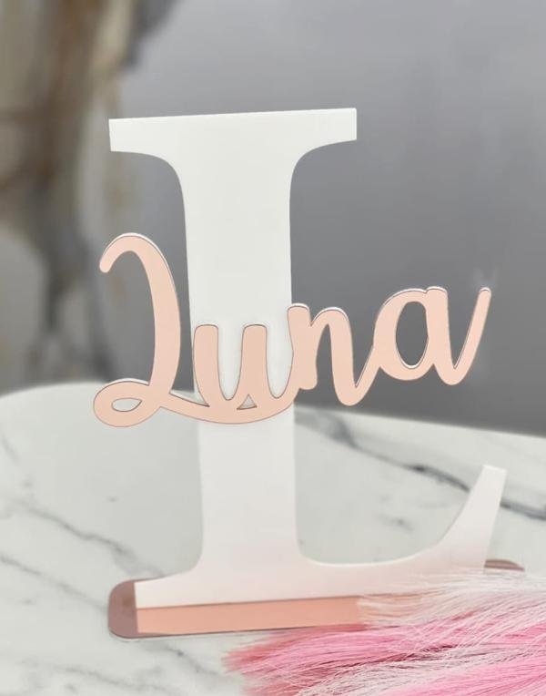 Customized plexi letter  